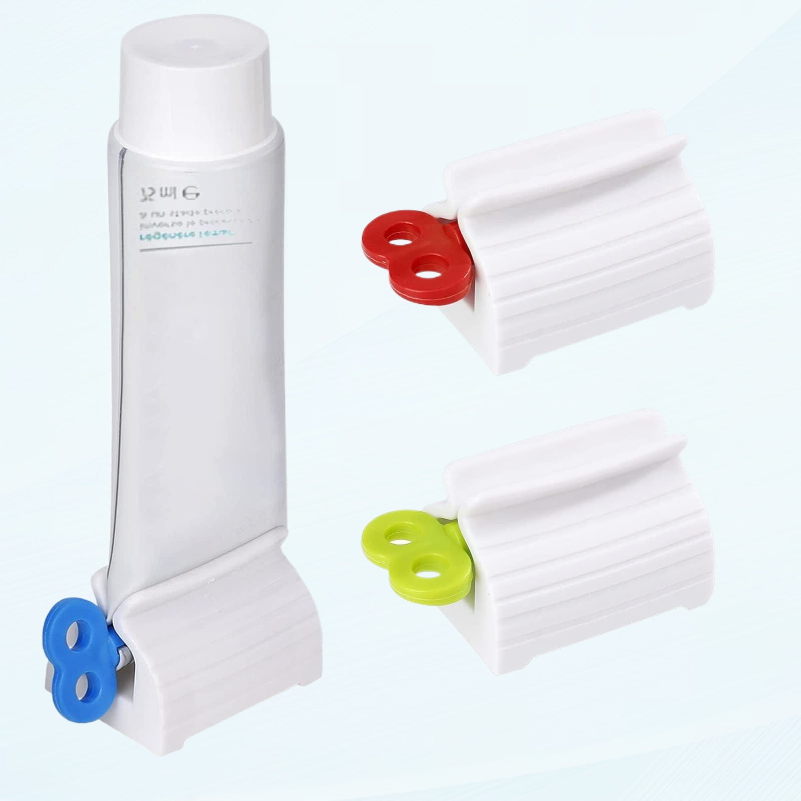 Toothpaste Squeezer, 3 pcs Toothpaste Extruder Roller Extruder Rotary Toothpaste Extruder Extruder for Bath Toothpaste and Other Paste Holders