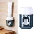 thumbnail image 1 of Toothpaste Squeezer Dispenser, Toothbrush Holders Bathroom Accessories with Toothpaste Dispenser,Automatic Automatic Toothpaste Squeezer Hands Wall Mount For Home Bathroom(White), 1 of 8