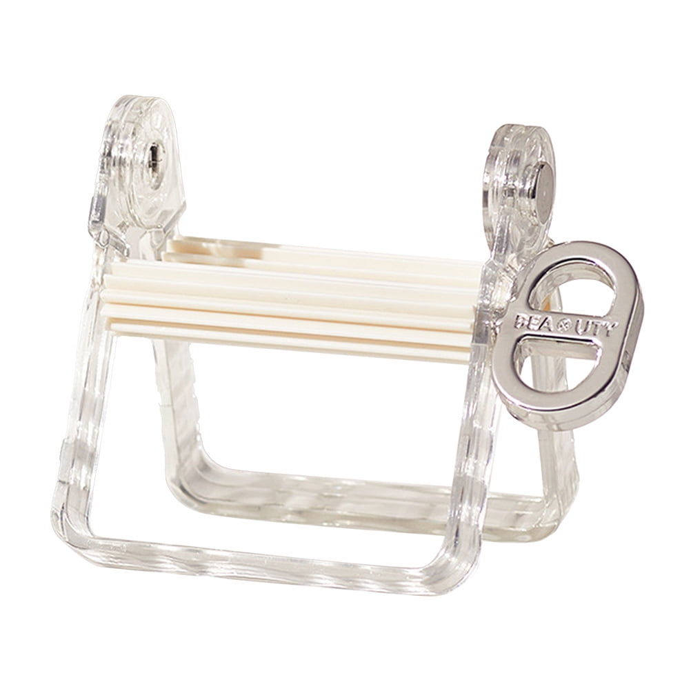 Plastic Toothpaste Squeezer Tube Presser Wringer for Bathroom 1 Set Facial Cleanser Clip