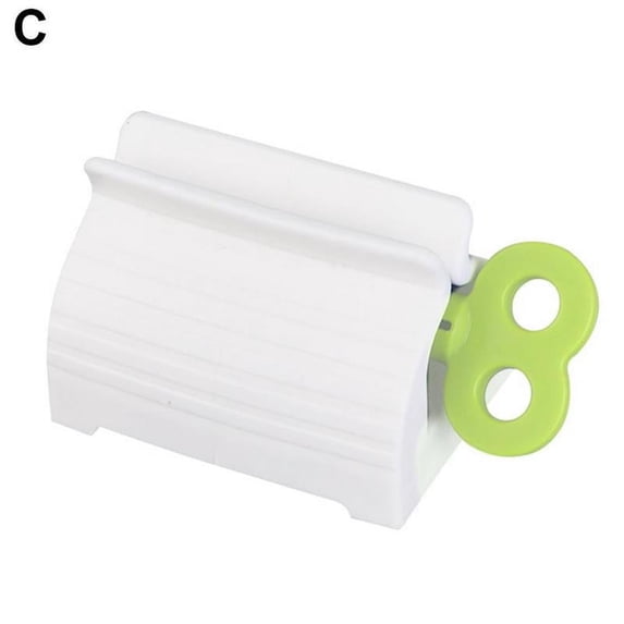 Toothpaste Squeezer Rolling Tube Easy Dispenser Seat Holder New Stand O8G2