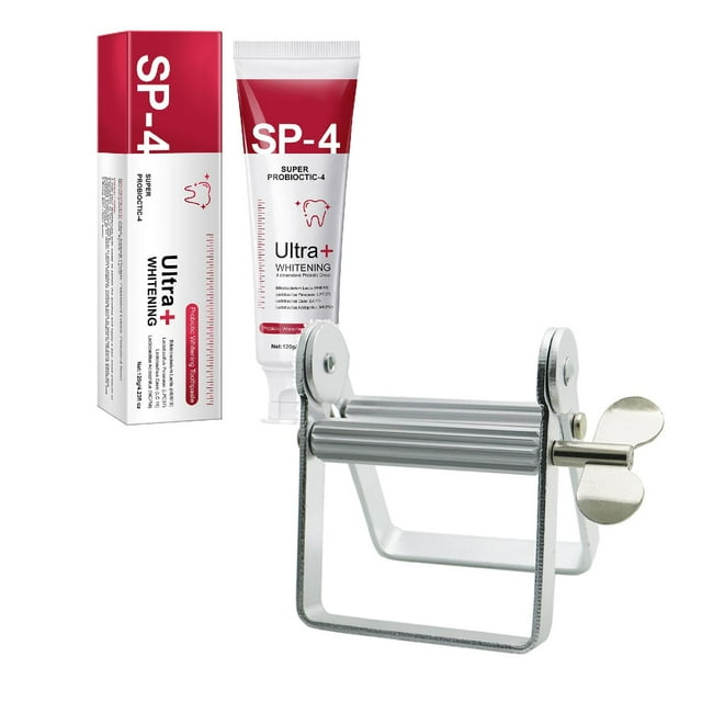 Toothpaste Squeezer Tool Dispenser Metal Paint Tube Wringer Hand Roller