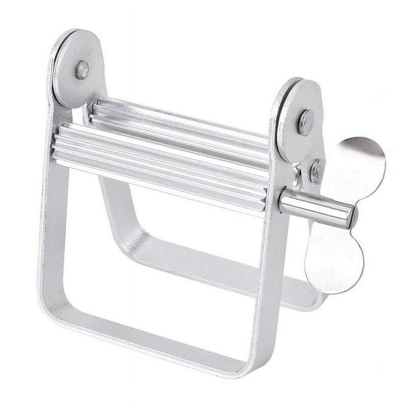 Toothpaste Squeezer Tool Metal Paint Tube Wringer Aluminum Tool Crimp D8E8