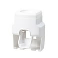 thumbnail image 1 of Toothpaste Squeezer - Wall Mounted, with Toothbrush Holder, Lazy Tool, Easy Installation, Bathroom Organizer, 1 of 7
