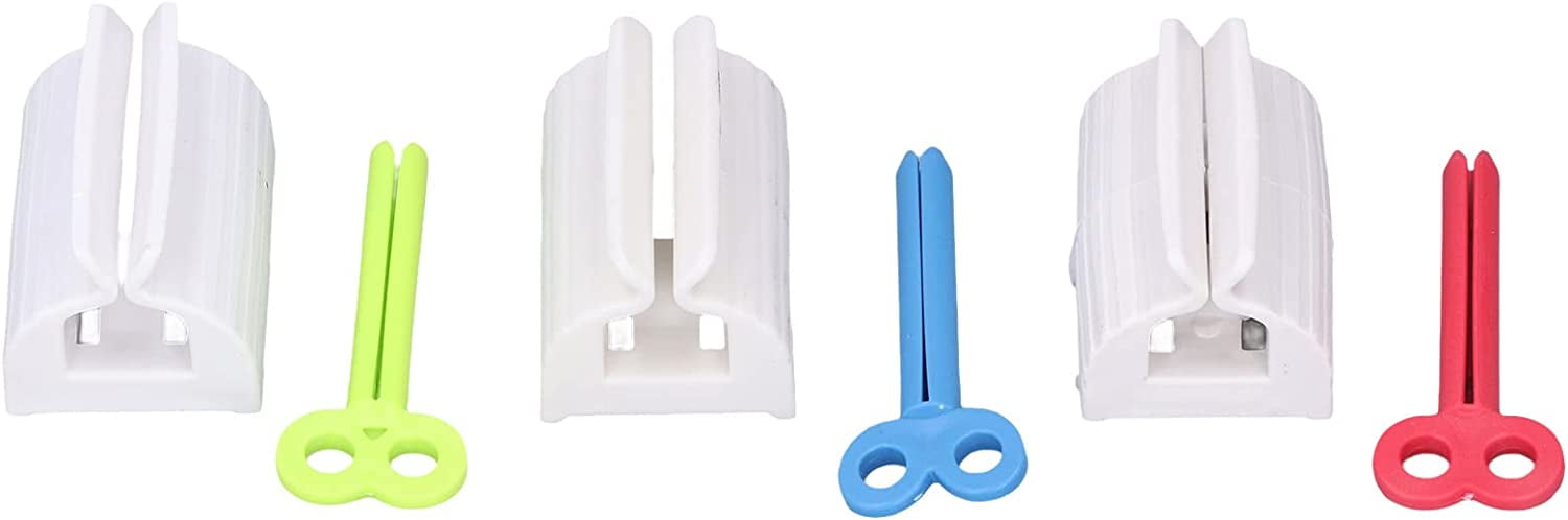 Toothpaste Squeezer, Wide Applicability 3 Sets Simple Operation Toothpaste Squeezer Roller Lightweight for Toothpaste for Creams