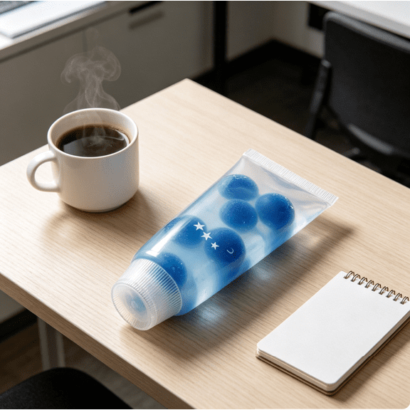 Toothpaste Squishies Toys, Daily Office & At Home Colorful Toothpaste Stress Balls, Slow Rising Stress Toothpaste Sensory Toys, Squeeze Decompression Dough Adults