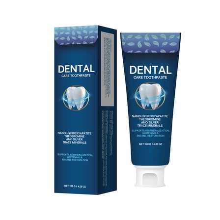 Toothpaste, Teeth Cleaning Toothpaste, Fresh Breath Foaming Mint Toothpaste, 120g