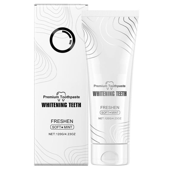 Toothpaste Whitening,Teeth Whitening Gel,Hydroxyapatite Toothpaste For Cleaning Teeth And Oral Care 120g for Cleaning Teeth Stains,Freshening Breath and Reducing Yellowing