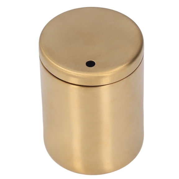 Toothpick Holder High Grade Commercial Durable Fall Resistant Stainless Steel Toothpick Case for Families Houses Fine craftsmanship[Gold]