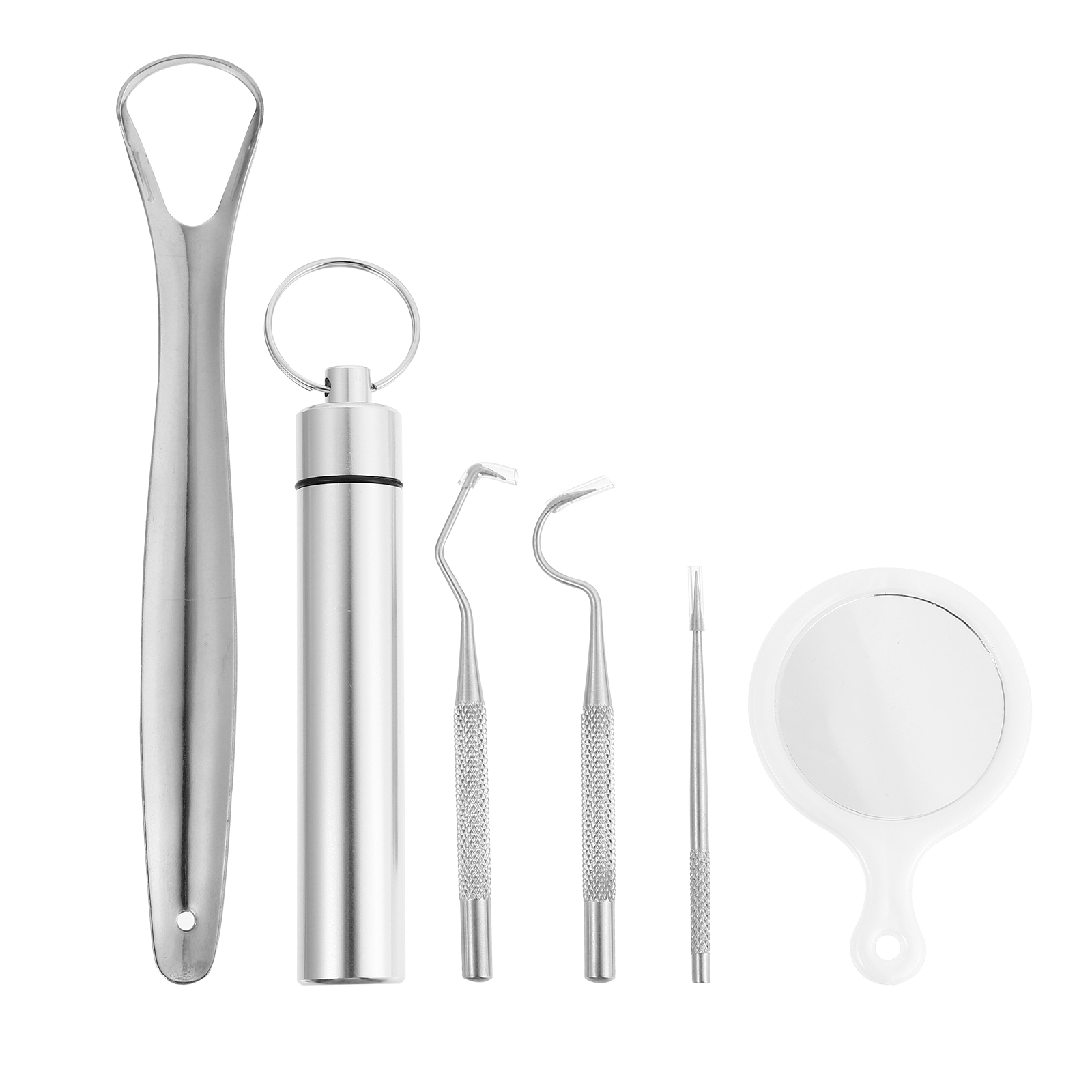 Toothpick Steel Stainless Portable Tooth Tools Cleaning Holder