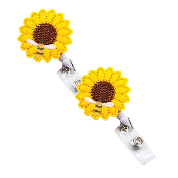 Toothpicks Holder Dispenser Badge Sunflower Retracting Stitching Clip Strap Reel Accurate Telescopic Holder Kitchen,Dining & Bar
