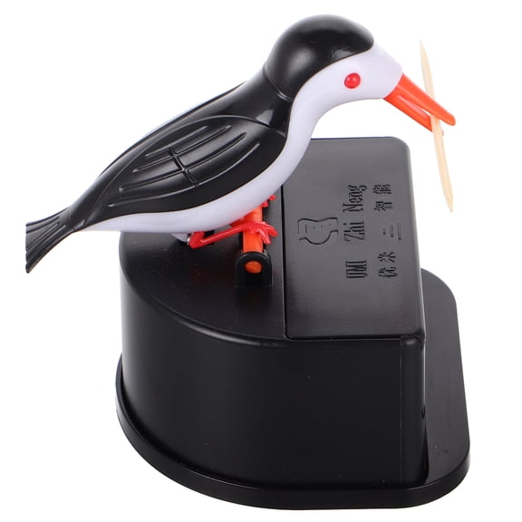 HINTRMENT Bird Toothpick Holder Woodpecker Shape Creative Design 1 Set 2.52X0.04X0.04In