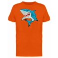 thumbnail image 1 of Toothy Blue Shark Cartoon Tee Men's -Image by Shutterstock, 1 of 1
