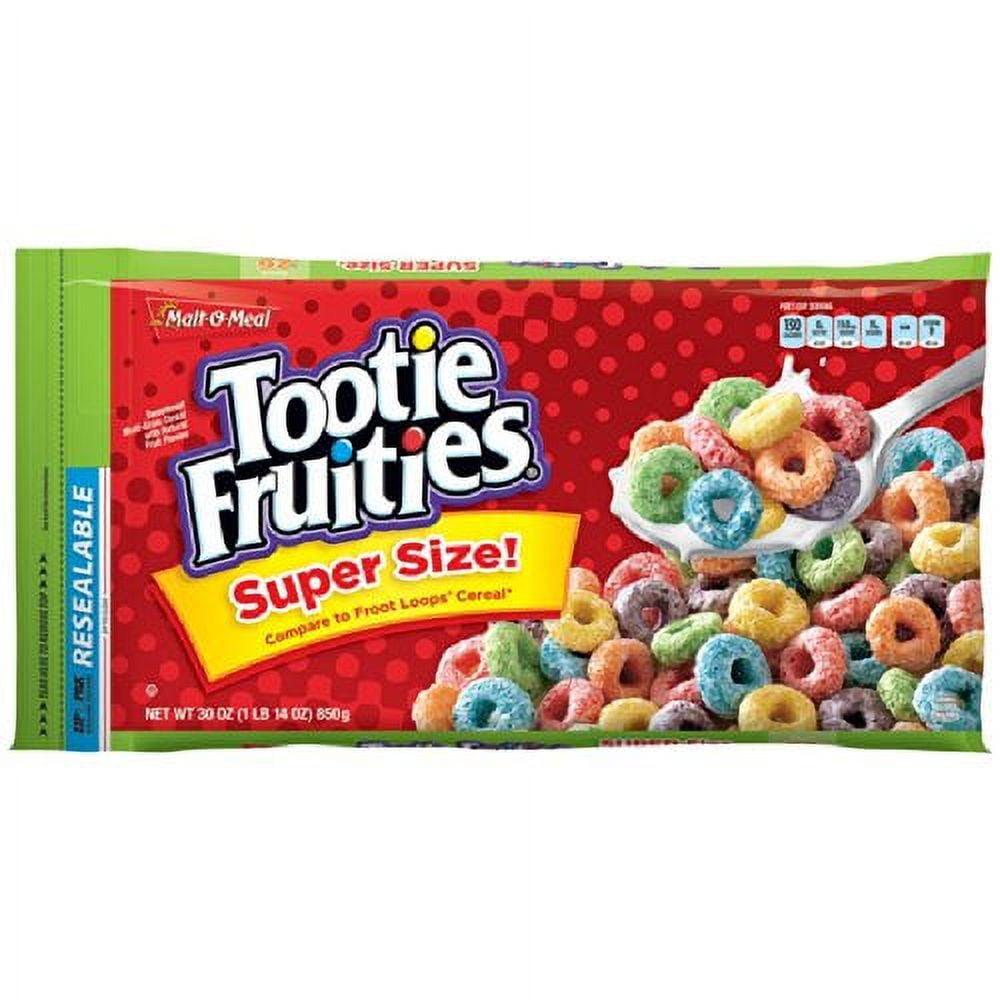 Malt-O-Meal Tootie Fruities Super Size Cereal 30 oz. (Pack of 3)
