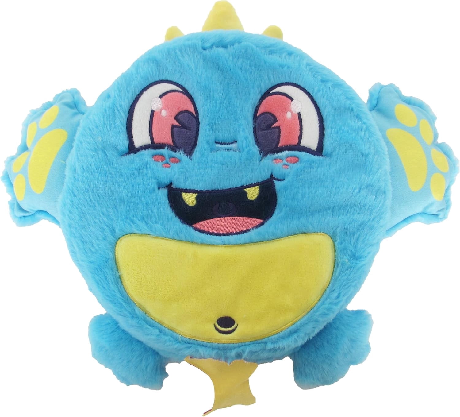 Fart Monsters Tootles 16" Scented Plush Toy with Self-Inflating Whoopee Cushion – Kiwi Scent Funny Fart Plush, Novelty Gag Gift, Collectible Toy for Kids & Adults
