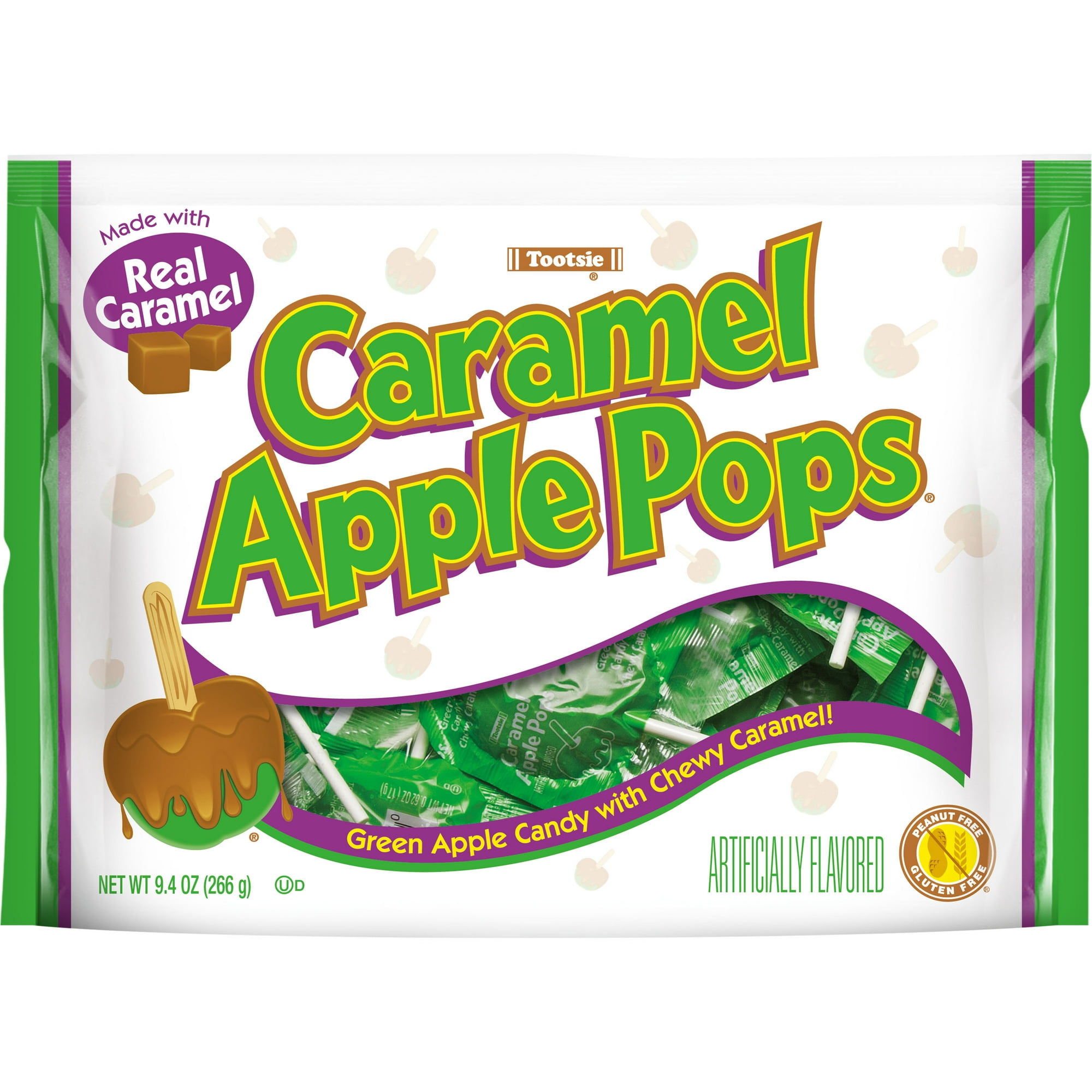 Tootsie Caramel Apple Pops, 9.4 Oz