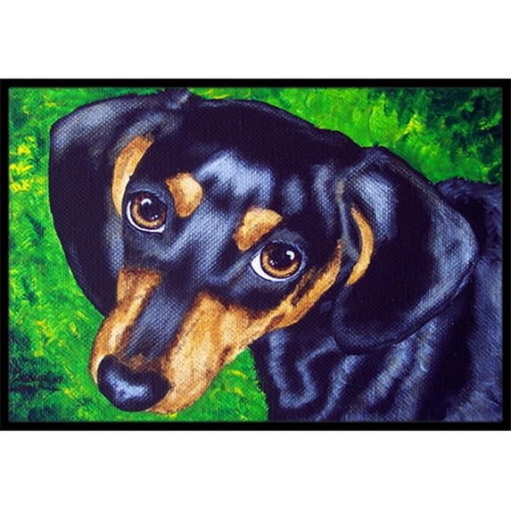 Tootsie Dachshund Indoor or Outdoor Mat- 24 x 36