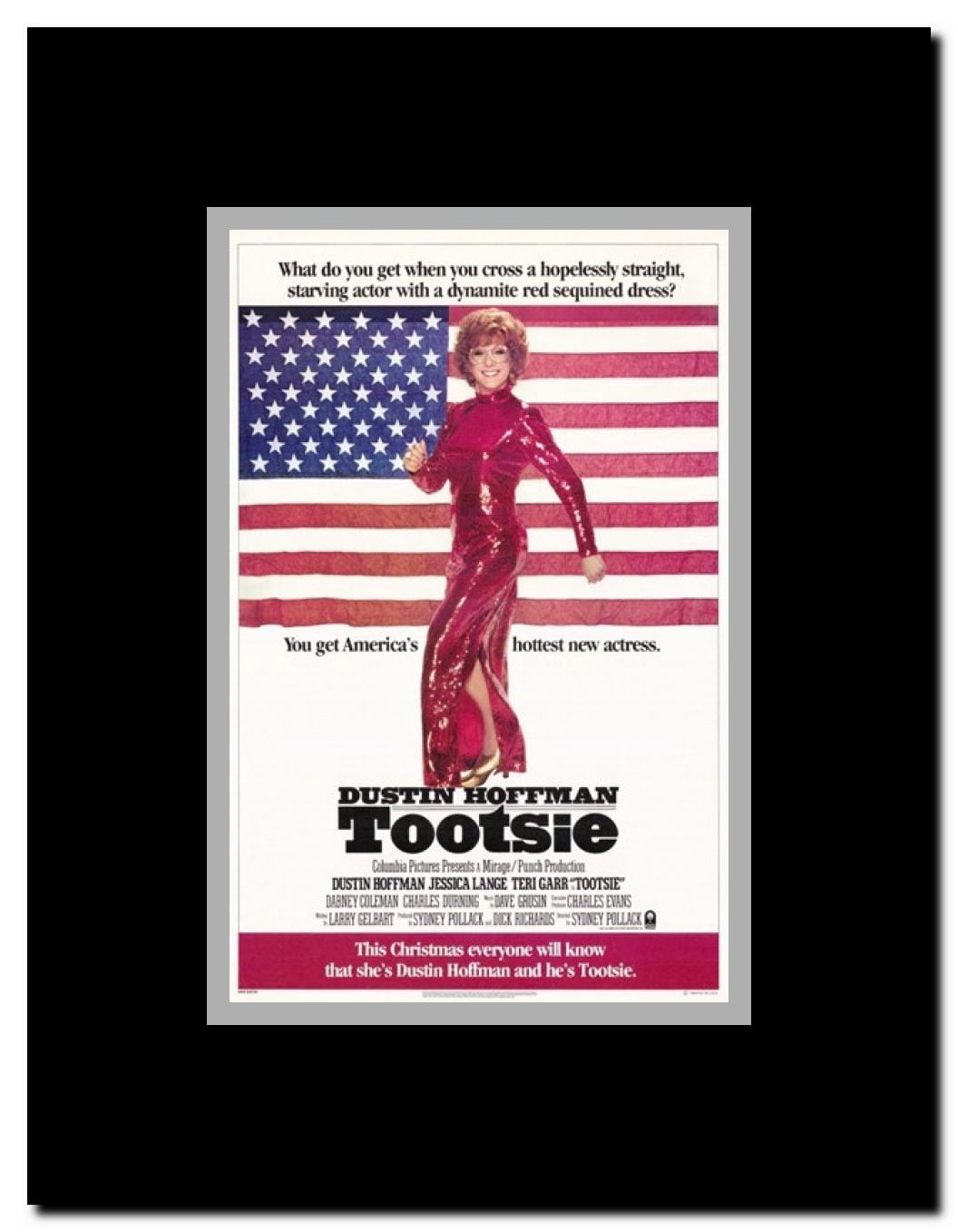 Tootsie Framed Movie Poster