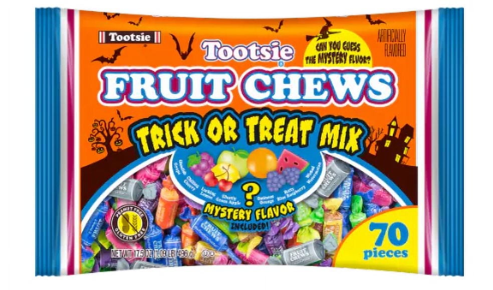 Tootsie Fruit Chew Trick Or Treat Mix - Walmart.com