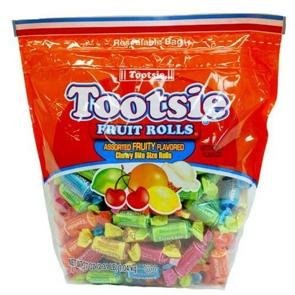 Tootsie Fruit Rolls 37oz (Pack of 2)
