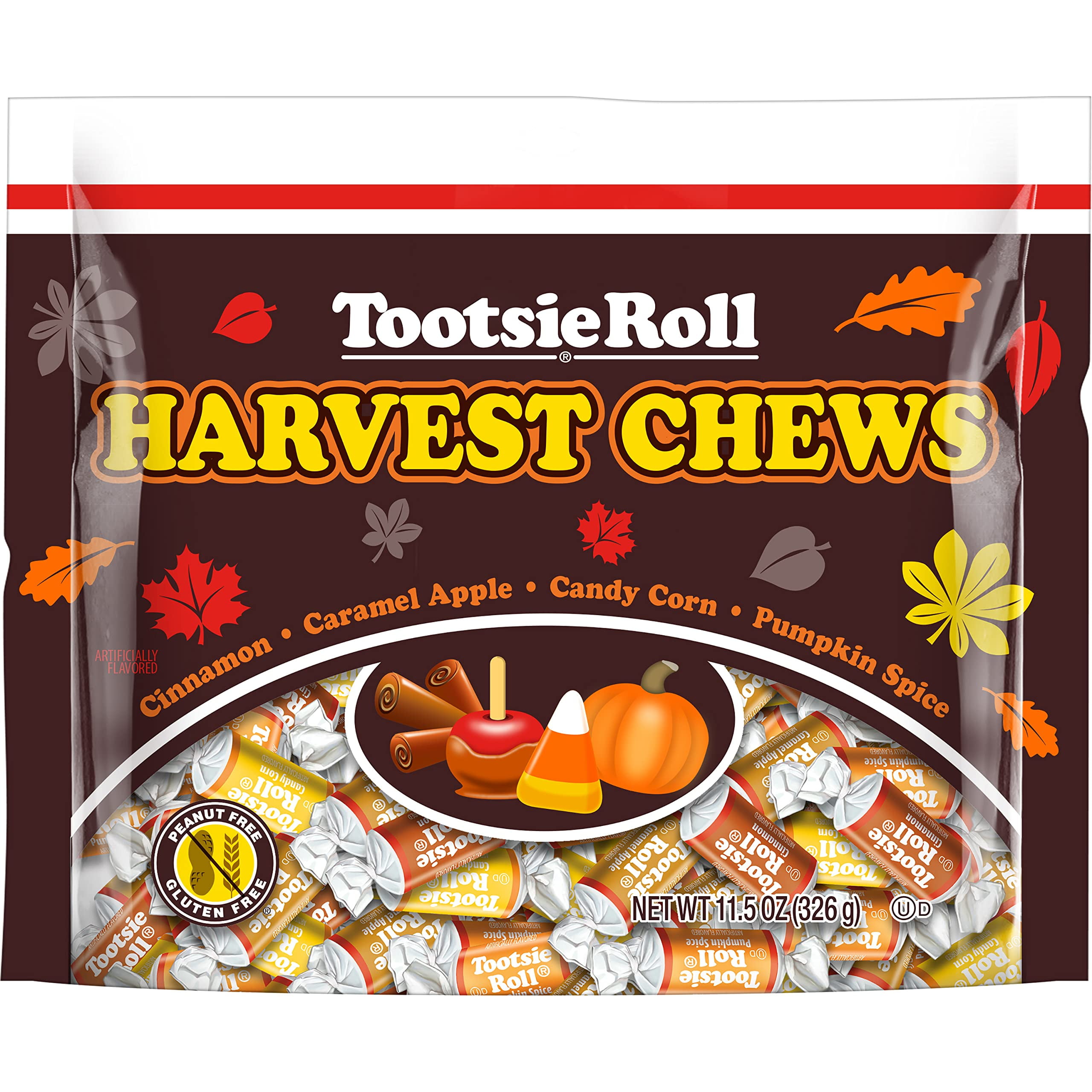 Tootsie Harvest Chews, Individually Wrapped, Gluten Free, Peanut Free