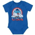 thumbnail image 1 of Tootsie Mr Owl American Patriot USA Romper Boys or Girls Infant Baby Brisco Brands 12M, 1 of 7