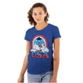 thumbnail image 1 of Tootsie Mr Owl American Patriot USA Women's Plus Size Shirt Brisco Brands 2X, 1 of 5