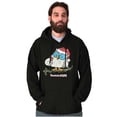 thumbnail image 1 of Tootsie Mr. Owl Christmas Santa Hoodie Sweatshirt Women Men Brisco Brands S, 1 of 6