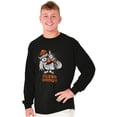 thumbnail image 1 of Tootsie Owl Halloween Guess Hoo Pun Long Sleeve TShirt Men Women Brisco Brands S, 1 of 6