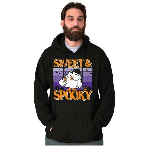 Tootsie Owl Sweet Spooky Halloween Hoodie Sweatshirt Women Men Brisco Brands L