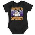 thumbnail image 1 of Tootsie Owl Sweet Spooky Halloween Romper Boys or Girls Infant Baby Brisco Brands NB, 1 of 1