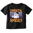 thumbnail image 1 of Tootsie Owl Sweet Spooky Halloween Toddler Boy Girl T Shirt Infant Toddler Brisco Brands 3T, 1 of 1