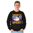thumbnail image 1 of Tootsie Owl Sweet Spooky Halloween Unisex Plus Size Sweatshirt Brisco Brands 3X, 1 of 6