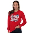 thumbnail image 1 of Tootsie Owl USA Stars and Stripes Long Sleeve TShirt Men Women Brisco Brands L, 1 of 6