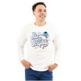 thumbnail image 1 of Tootsie Owl USA Stars and Stripes Unisex Plus Size Long Sleeve Tee Shirt Brisco Brands 2X, 1 of 5
