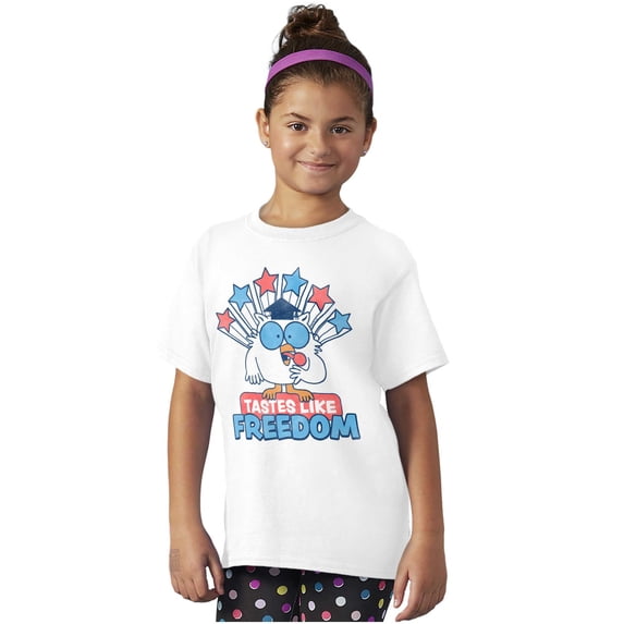 Tootsie Owl USA Tastes Like Freedom Crewneck T Shirts Boy Girl Teen Brisco Brands S