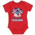 thumbnail image 1 of Tootsie Owl USA Tastes Like Freedom Romper Boys or Girls Infant Baby Brisco Brands 12M, 1 of 6