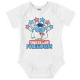 thumbnail image 1 of Tootsie Owl USA Tastes Like Freedom Romper Boys or Girls Infant Baby Brisco Brands NB, 1 of 6