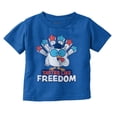 thumbnail image 1 of Tootsie Owl USA Tastes Like Freedom Toddler Boy Girl T Shirt Infant Toddler Brisco Brands 4T, 1 of 6