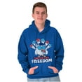 thumbnail image 1 of Tootsie Owl USA Tastes Like Freedom Unisex Plus Size Hoodie Brisco Brands 3X, 1 of 5
