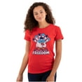 thumbnail image 1 of Tootsie Owl USA Tastes Like Freedom Women's T Shirt Ladies Tee Brisco Brands S, 1 of 5