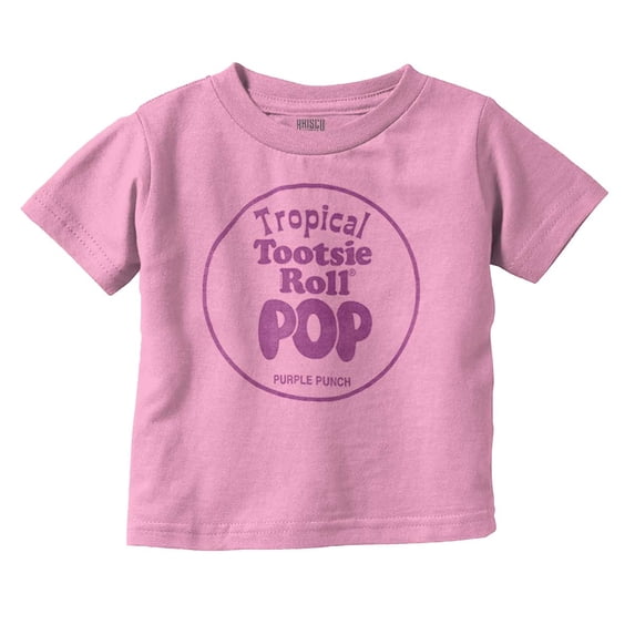 Tootsie Pop Fruit Punch Flavor Cute Toddler Boy Girl T Shirt Infant Toddler Brisco Brands 12M