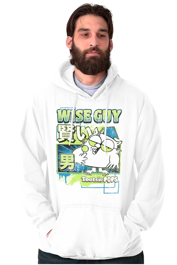 Tootsie Pop Mr Owl Kanji Wise Guy Hoodie Sweatshirt Women Men Brisco Brands X