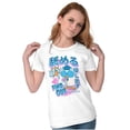 thumbnail image 1 of Tootsie Pop Mr Owl Lets Find Out Womens Slim Fit Graphic Tee Brisco Brands S, 1 of 5