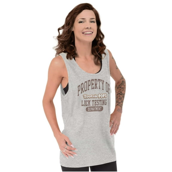 Tootsie Pops Candy Testing Department Tank Top T Shirts Men Women Brisco Brands S