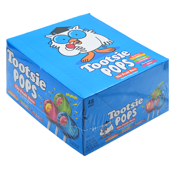 Tootsie Pops The Fruit Ones 48ct Box