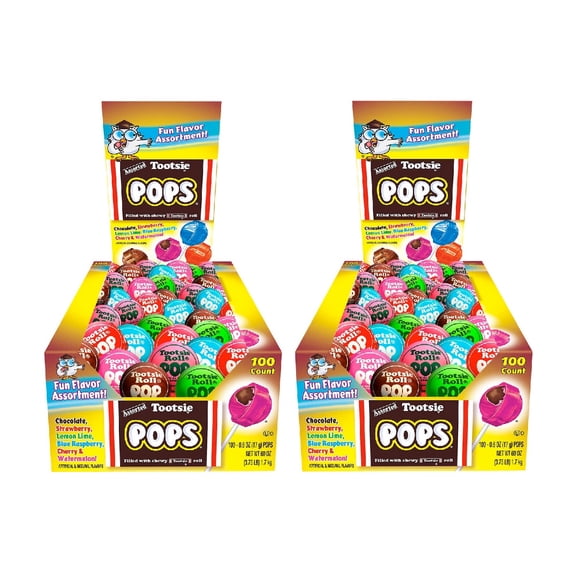Tootsie Pops, Variety Pack, 100 ct 2PK