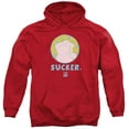 thumbnail image 1 of Tootsie RolLong Sleeveucker Adult Pullover Hoodie Sweatshirt Red, 1 of 1