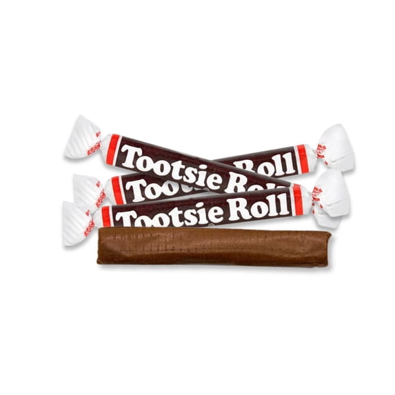 Tootsie Roll 3" Long - Chocolate Twist Candy - 1 lb