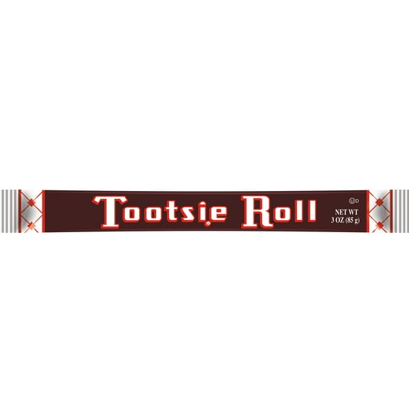 Tootsie Roll 3 oz Nostalgia Bar. Peanut Free, Gluten Free. Contains Milk and Soy.