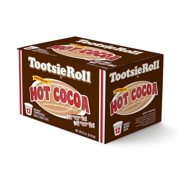 Tootsie Roll Beverages - Cocoa Hot Tootsie Roll - 12 PC, Case of 6